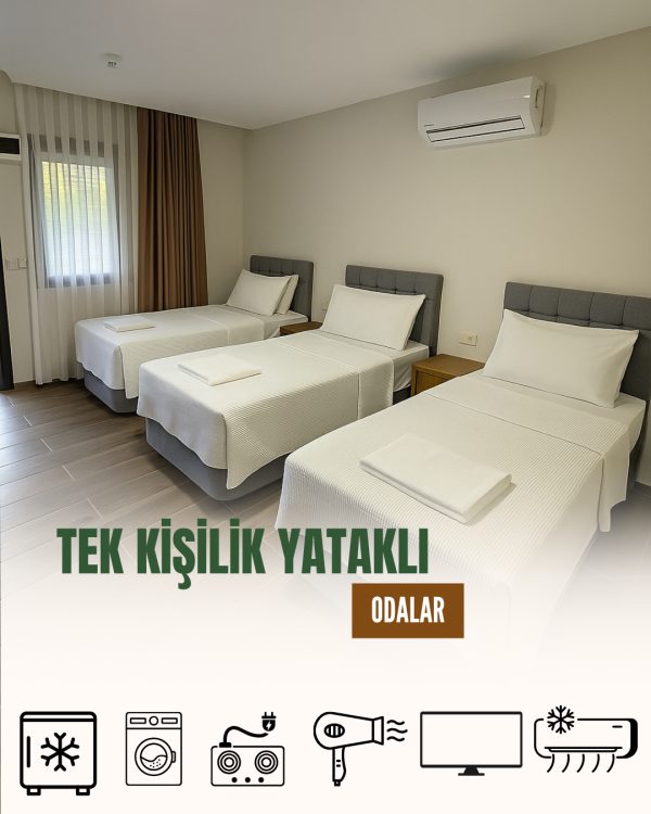 5 Kişilik Tek Yataklı