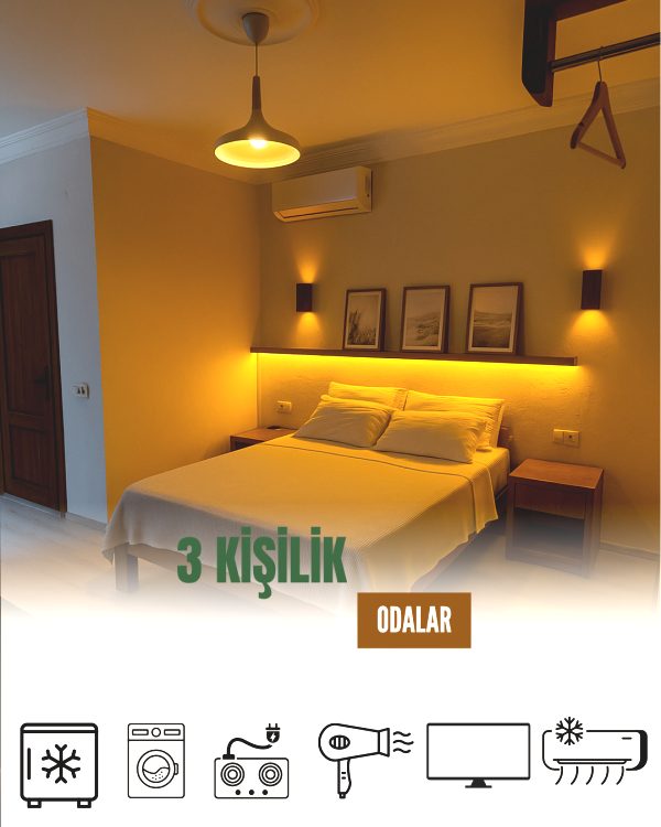 3 Kişilik Standart Oda