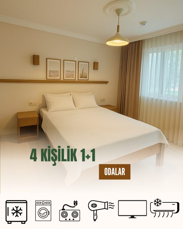 4 Kişilik 1+1 Aile Odası