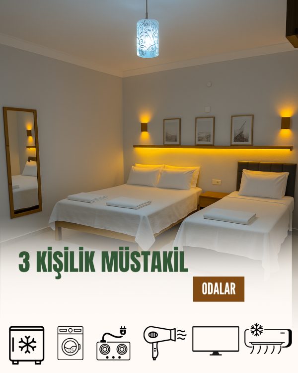 3 Kişilik Müstakil Oda